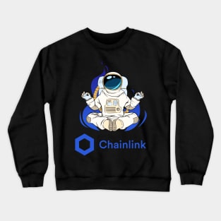 Chainlink coin Crypto coin Cryptocurrency Crewneck Sweatshirt